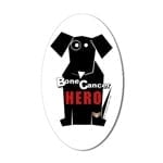 Bone Cancer Hero Logo