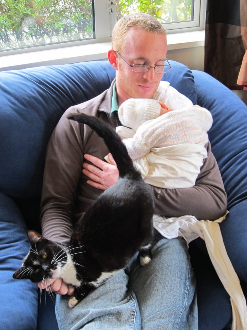 Dr. Alex Avery with Stella