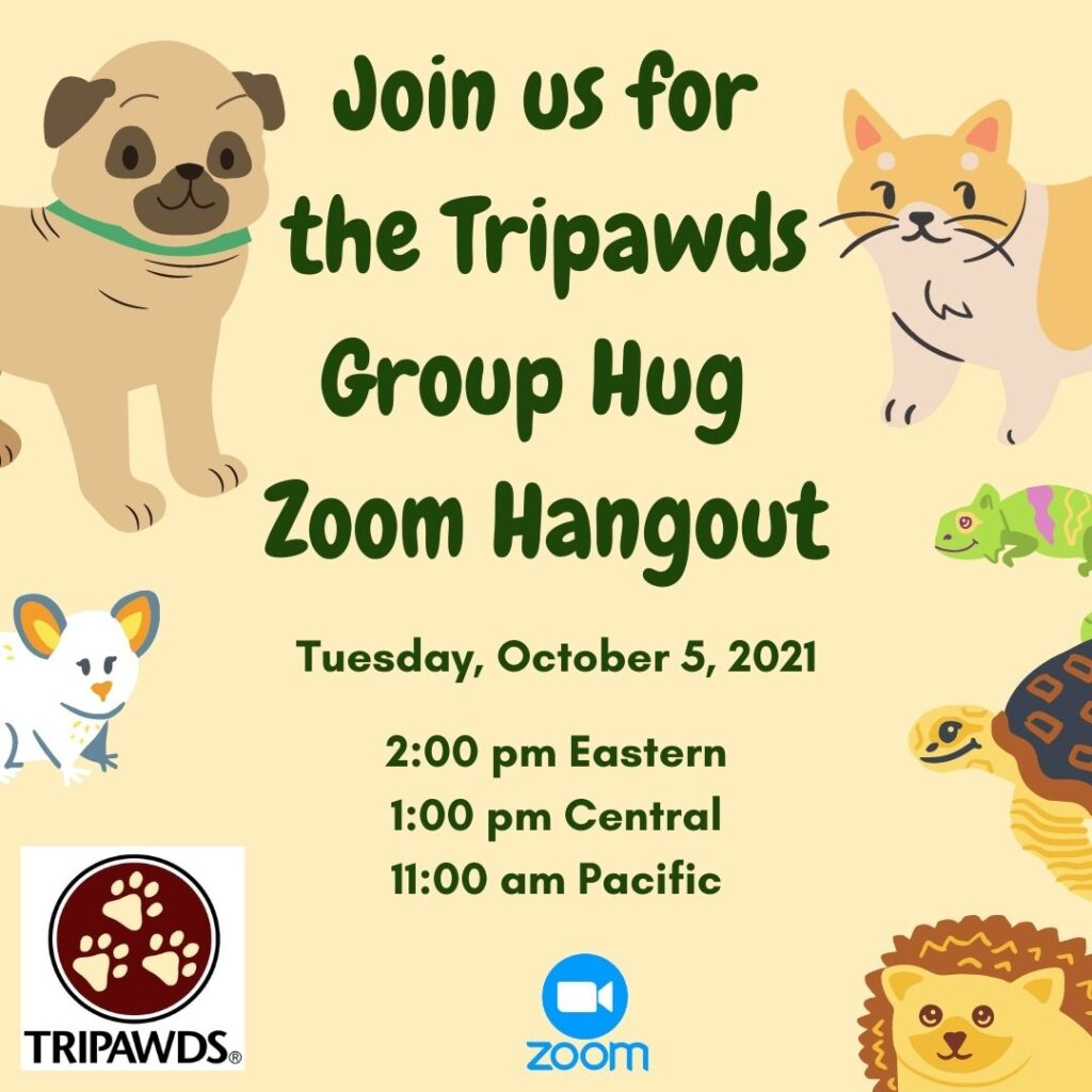 Tripawds Zoom Group Hug