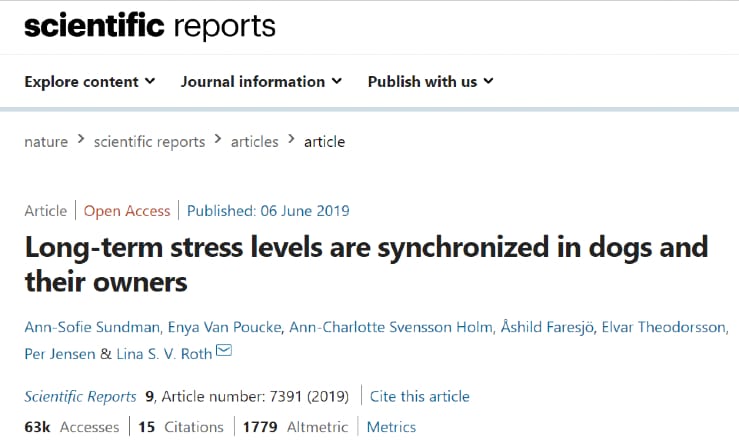 Dog Human Stress Study