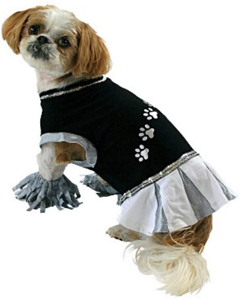 Tripawd cheerleader dog costume