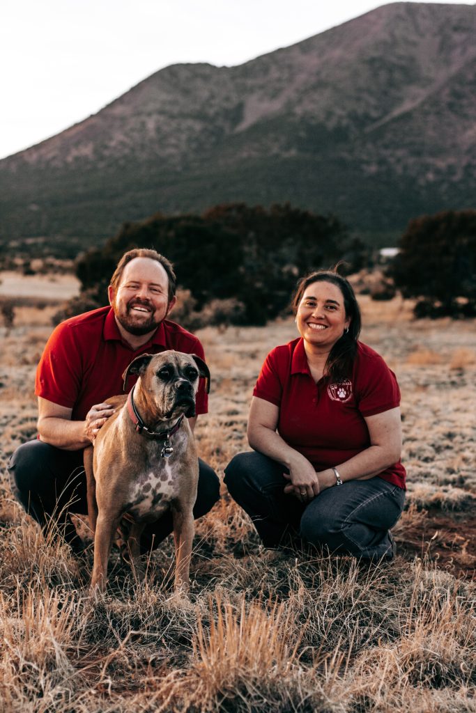 Drs. Ana & John Esquivel, founders of Ace of Paws 