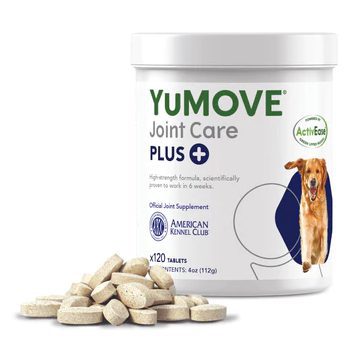 YuMOVE joint supplement for Tripawds and other dogs.