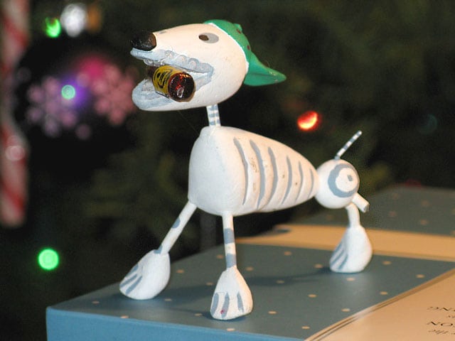 2009 Christmas Tripawd Dog