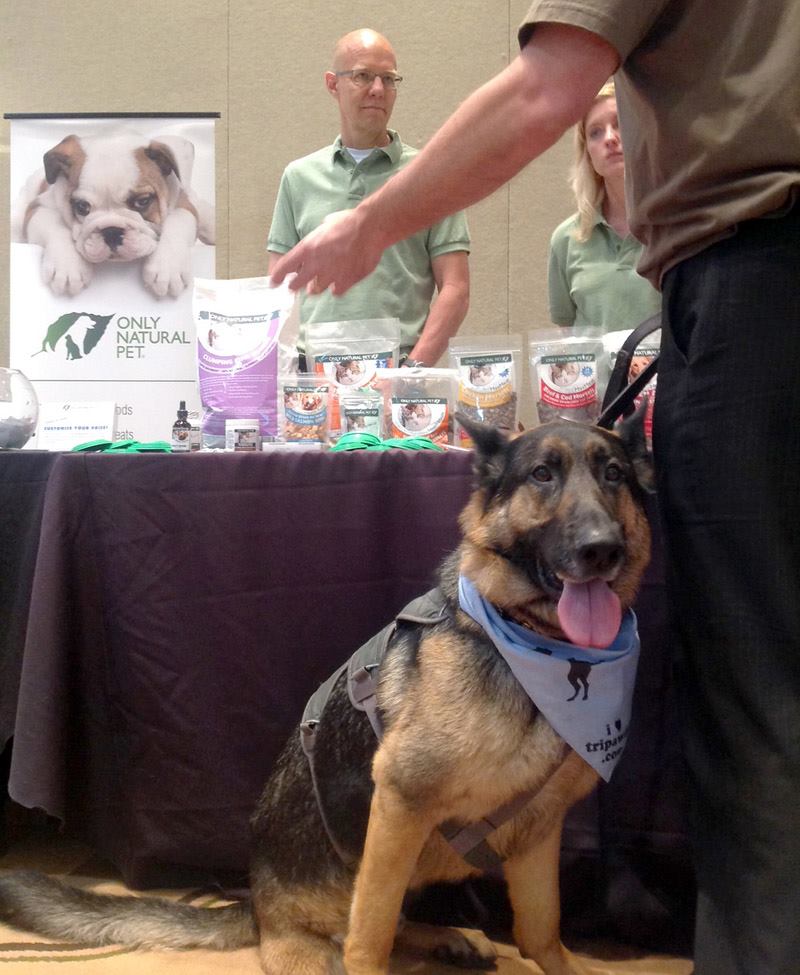 Wyatt with Only Natural Pet President Mart